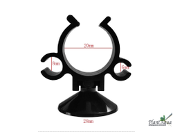 Присоска SA-T3-20 для шлангов 20мм, 8мм, 6мм