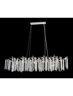 07871-150 LD 16 Люстра Шанти серебро G9 16*7W