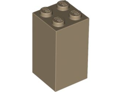 Brick 2 x 2 x 3, Dark Tan (30145 / 4663285 / 6147580)