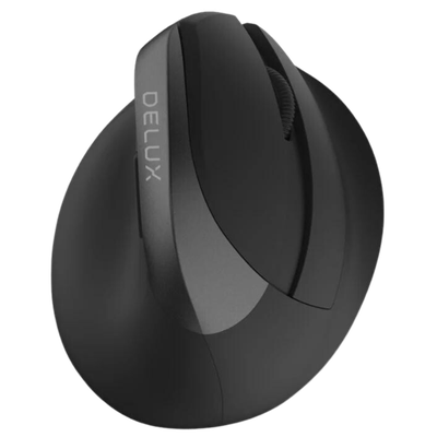 Мышь беспроводная вертикальная Delux M618min