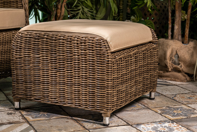 Плетеная оттоманка Opal