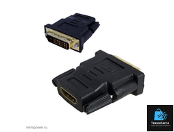Переходник H44 HDMI-F/DVI-M (24+1)  50pcs