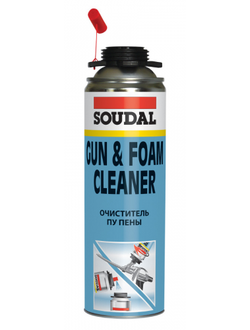 Очиститель для удаления полиуретановой пены 12*500мл (Аэрозоль GUN )