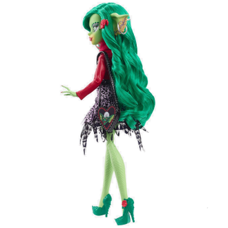 Грета Гремлин коллекционная кукла Монстер Хай / Monster High Skullector Greta Gremlin Doll from Gremlins 2 The New Batch
