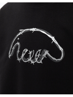 Толстовка Anteater Crewneck Big Logo Черная