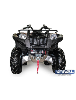 Кронштейн лебедки Rival 444.7101.1 для YAMAHA Grizzly 700/550 крепеж для лебедки 2011-2015 (Сталь) (270*170*70)