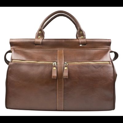 Кожаный саквояж Veano Premium brown (арт. 4004-53)