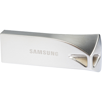 Флеш-память Samsung BAR Plus, 32Gb, USB 3.1 G1, металл, серебряный, MUF-32BE3/APC