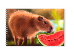 Альбом для рисования Капибара, Kapibara-san №15