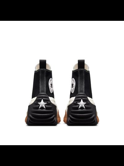 Кеды Converse Run Star Motion Cx (Конверс Ран Стар Моушен) черные высокие на платформе
