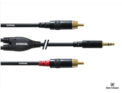 Фото готового кабеля Cordial CFY 1.5 WCC кабель