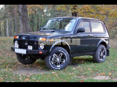 Передний силовой бампер серии Трофи на ВАЗ 2121, 2131 (Lada 4х4) 1977- (02.230.01)