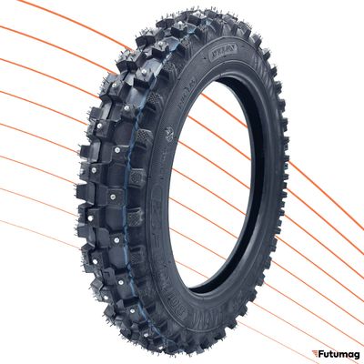 Покрышка шипованная зимняя 16x3 для электровелосипедов Monster / Minako monster , dimax monster , virus monster, Wenbo monster