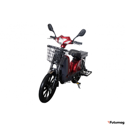 Электромопед GreenCamel Тайфун 17 (48V 12Ah 350W) быстросъем Красный