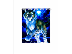 Штора для ванной год Тигра №4