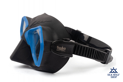 Маска для дайвинга Scuba Brothers TRITON BLACK/BLUE