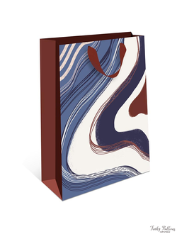 Пакет подарочный "Полосы"