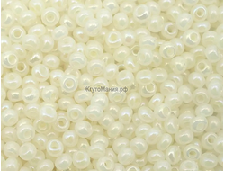 БИСЕР PRECIOSA 10/0 - 50г - 57206 НЕПРОЗРАЧНЫЙ ЖЕМЧУЖНЫЙ КРЕМОВЫЙ