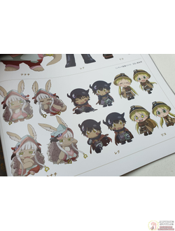 Оригинальный Арт Бук Made in Abyss Official Art Works (Созданный в Бездне)