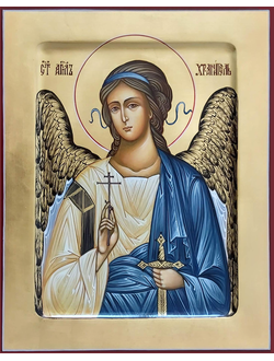 Ангел-Хранитель. Рукописная икона.