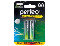 Аккумулятор Perfeo AA, 1800 mAh