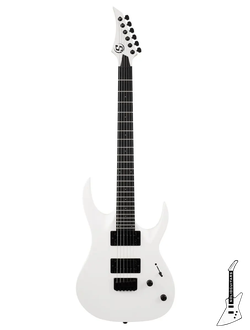 S by Solar AB4.6W электрогитара, цвет белый