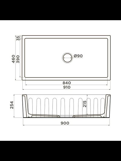Мойка OMOIKIRI MIKURA 91