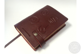 именной ежедневник на заказ, ежедневник из натуральной кожи, подарок для руководителя