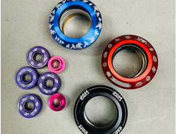 Рулевые и подшипники для трюковых самокатов: фото показывает различные рулевые и подшипники колес