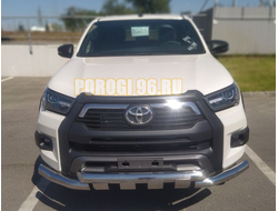 Защита переднего бампера (G) d76 для Toyota Hilux 2020-…