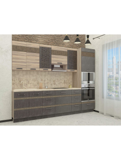 Кухонный гарнитур Бруклин (ширина 280 см)