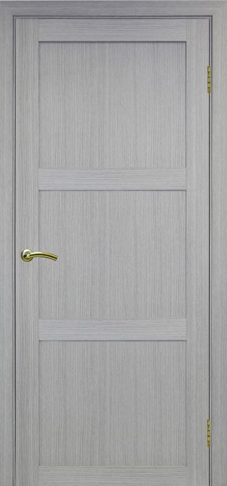 Межкомнатная дверь "Турин-530.111" дуб серый (глухая)