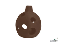 Декорация керамическая Мини дом для креветок, 6*6*7 см