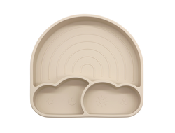 Тарелка секционная радуга БЕЖЕВЫЙ