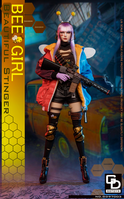 Пчелка, девушка-стрелок - КОЛЛЕКЦИОННАЯ ФИГУРКА 1/6 scale END BEE GIRL (GD97003) - GDTOYS