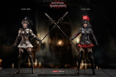 Имперская стражница в черной броне - Коллекционная ФИГУРКА 1/12 Black Imperial Guardian (PL2021-180C) - TBLeague