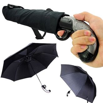 Зонт «Пистолет» раздвижной автоматический