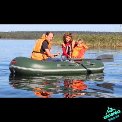 Лодка ПВХ Мнев и К TUZ 320 без пайола Зелёная