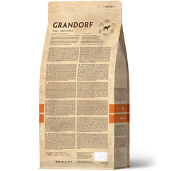 Grandorf (Грандорф) сухой корм для стерилизованных кошек и кастрированных котов Индейка, 400 г