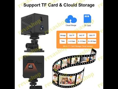 Мини-камера видеонаблюдения 4G 3000 мАч 3 Мп 1080P Full-HD с функцией ночного видения