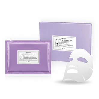Увлажняющая шёлковая премиум-маска со скваланом Dr. Althea Premium Squalane Silk Mask