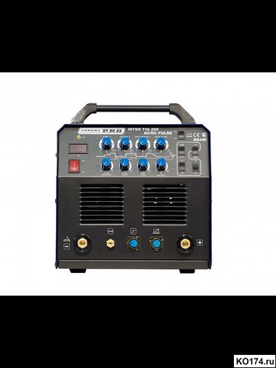 Сварочный инвертор TIG AuroraPRO INTER TIG 200 AC/DC PULSE (TIG+MMA)