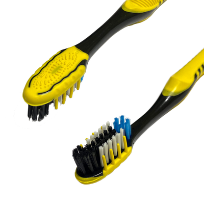 Зубная щетка желтая medium