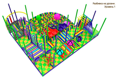 Детский игровой лабиринт «Океан»