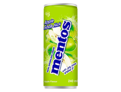 Mentos Apple Soda Kick со вкусом яблока (Корея), 240 мл