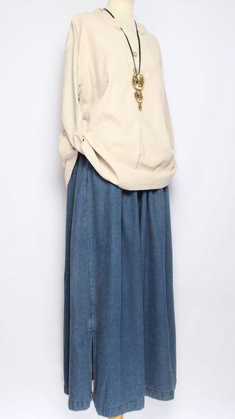 Рубашка вельветовая "СТОЙКА ПУГОВИЦЫ" серая р.46-52