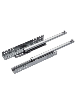 Направляющие скрытого монтажа CUBO FitClose 350 мм (3/4 отк-е) установка с замками
