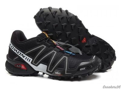 Salomon speedcross 3 Black/white Мужские (40-45)