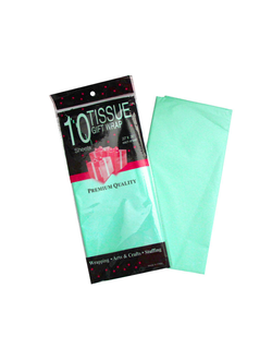 Бумага тишью упаковка 10 шт мятный