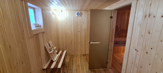 Каркасная баня 6 х 4 м